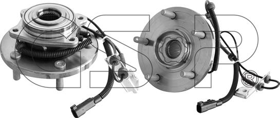 GSP 9332002 - Kit cuscinetto ruota www.autoricambit.com