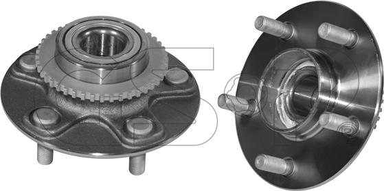 GSP 9230052 - Kit cuscinetto ruota www.autoricambit.com