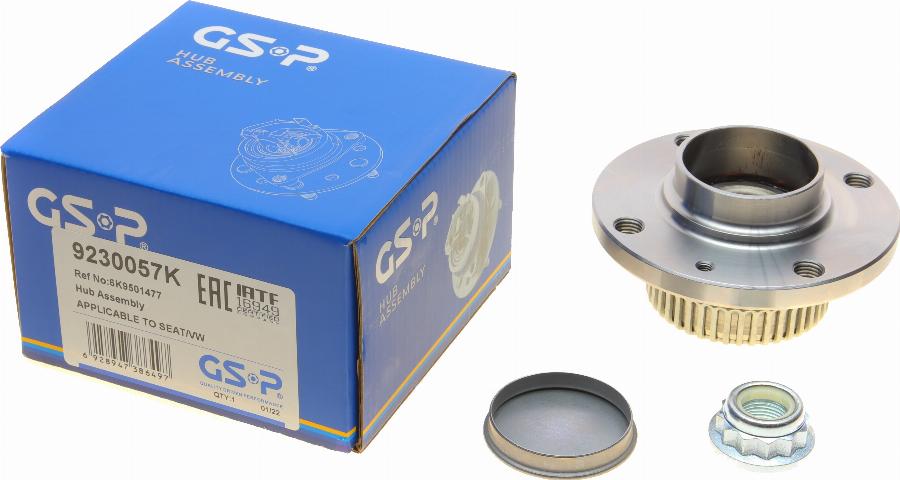 GSP 9230057K - Kit cuscinetto ruota www.autoricambit.com