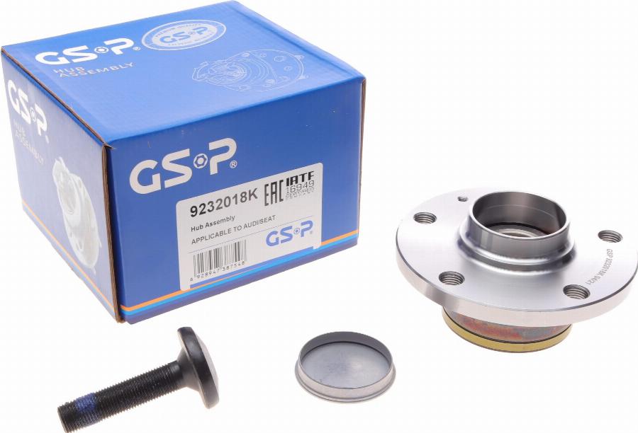 GSP 9232018K - Kit cuscinetto ruota www.autoricambit.com