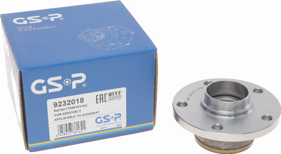 GSP 9232018 - Kit cuscinetto ruota www.autoricambit.com