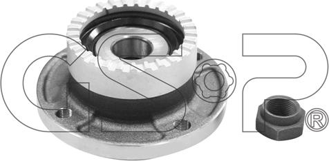 GSP 9225037K - Mozzo ruota www.autoricambit.com