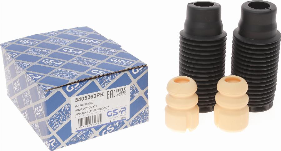 GSP 5405260PK - Kit parapolvere, Ammortizzatore www.autoricambit.com