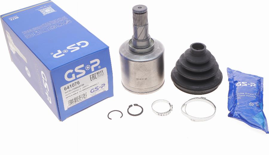 GSP 641076 - Kit giunti, Semiasse www.autoricambit.com