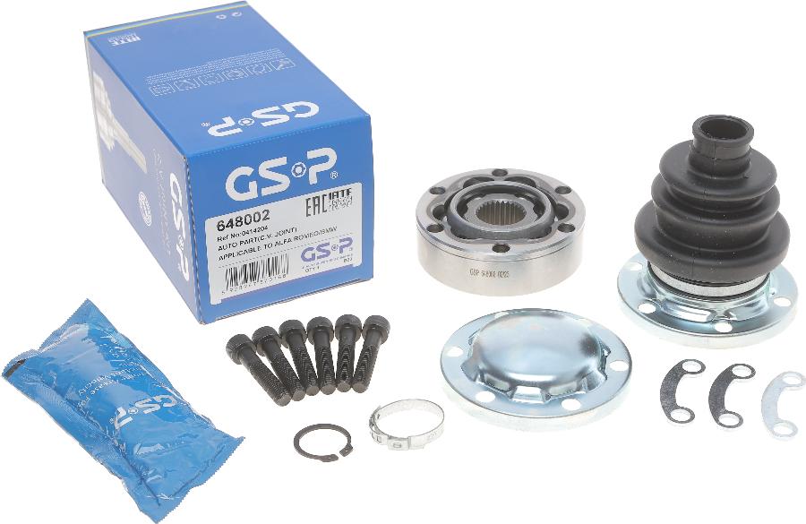 GSP 648002 - Kit giunti, Semiasse www.autoricambit.com