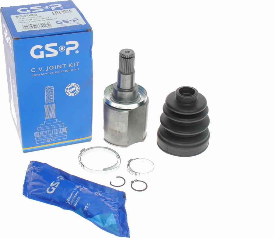 GSP 654002 - Kit giunti, Semiasse www.autoricambit.com