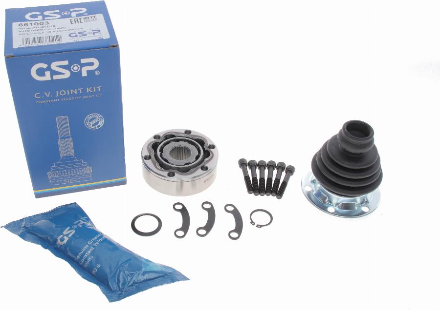 GSP 661003 - Kit giunti, Semiasse www.autoricambit.com