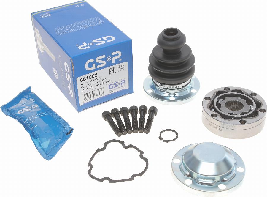 GSP 661002 - Kit giunti, Semiasse www.autoricambit.com