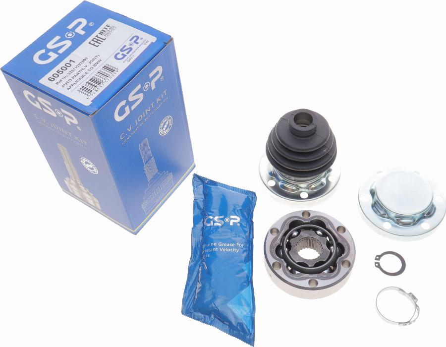 GSP 605001 - Kit giunti, Semiasse www.autoricambit.com