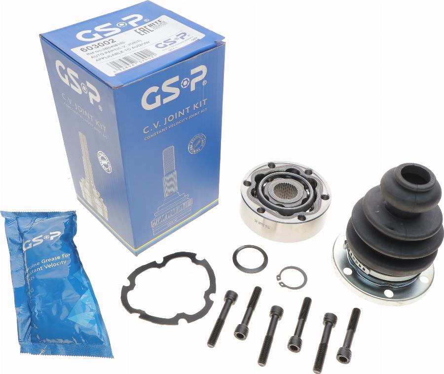 GSP 603002 - Kit giunti, Semiasse www.autoricambit.com