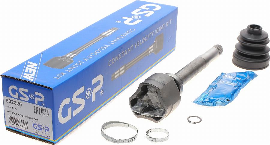 GSP 602320 - Kit giunti, Semiasse www.autoricambit.com