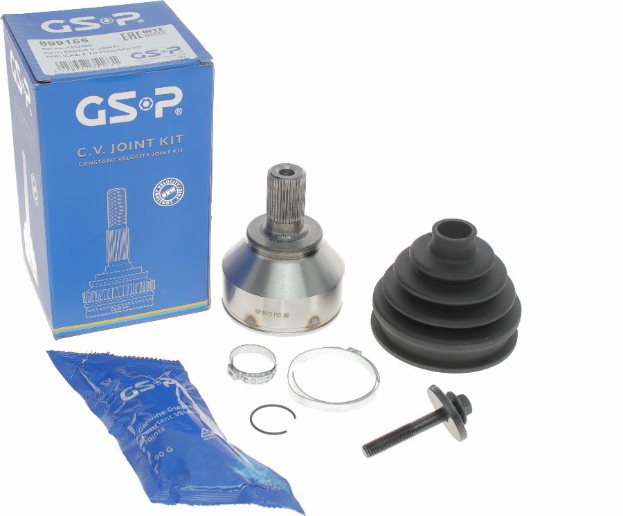 GSP 899155 - Kit giunti, Semiasse www.autoricambit.com