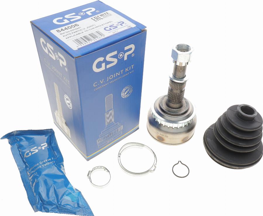 GSP 844006 - Kit giunti, Semiasse www.autoricambit.com