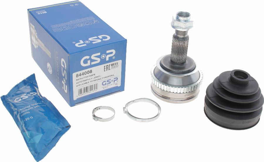 GSP 844008 - Kit giunti, Semiasse www.autoricambit.com