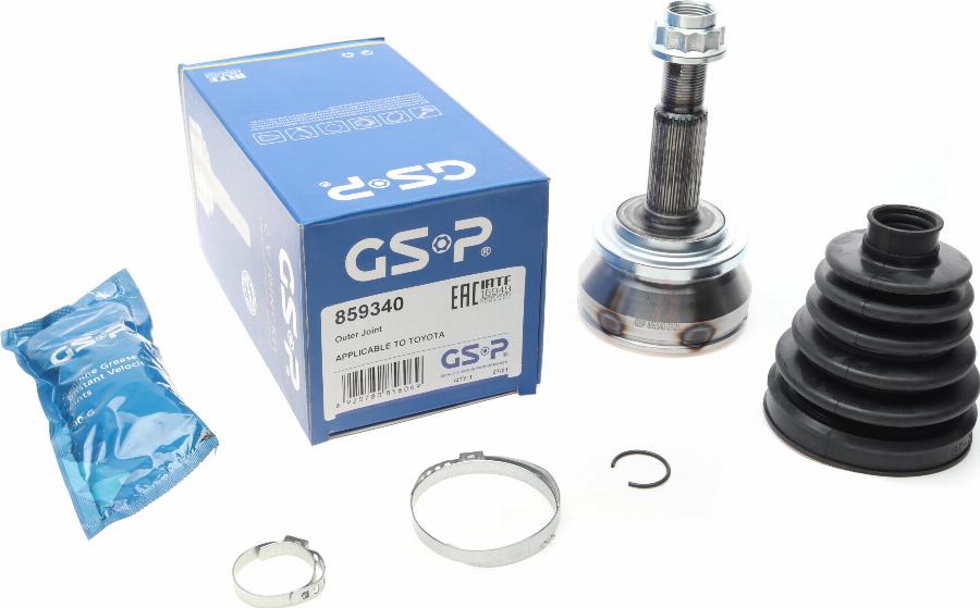 GSP 859340 - Kit giunti, Semiasse www.autoricambit.com