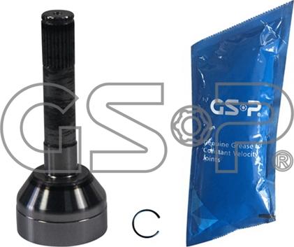 GSP 857019 - Kit giunti, Semiasse www.autoricambit.com