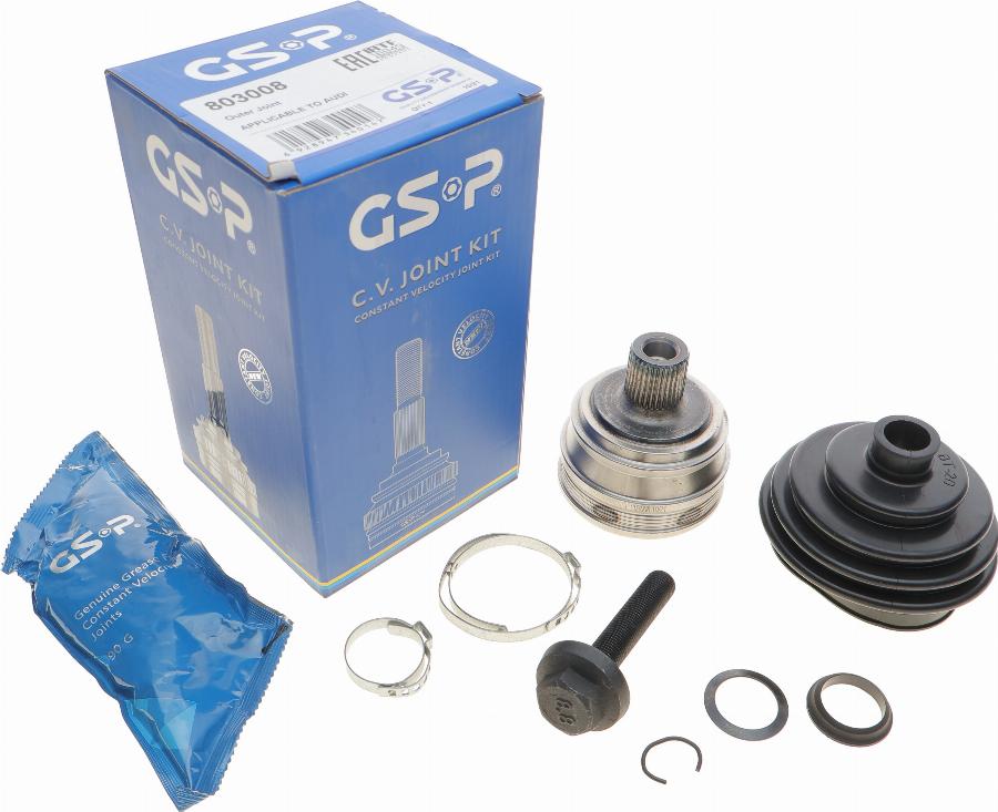 GSP 803008 - Kit giunti, Semiasse www.autoricambit.com