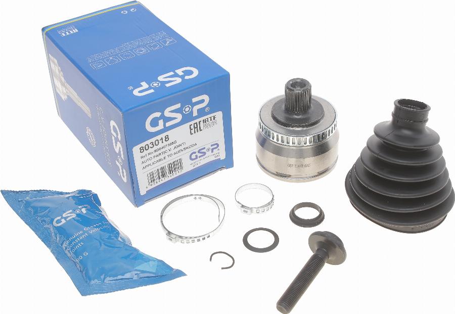 GSP 803018 - Kit giunti, Semiasse www.autoricambit.com