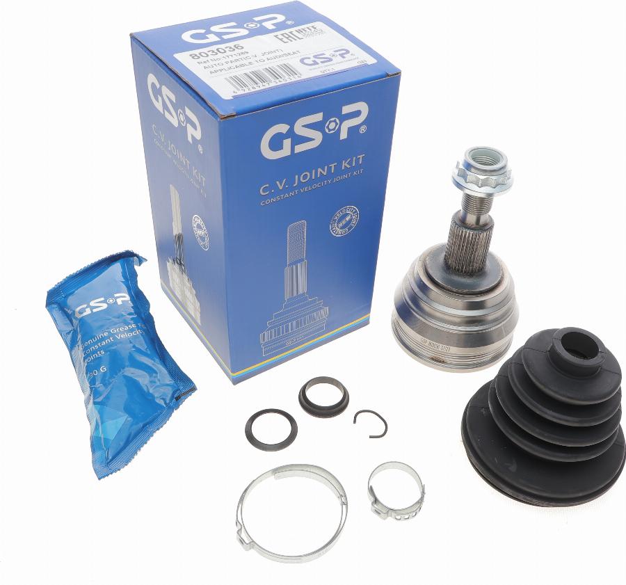 GSP 803036 - Kit giunti, Semiasse www.autoricambit.com