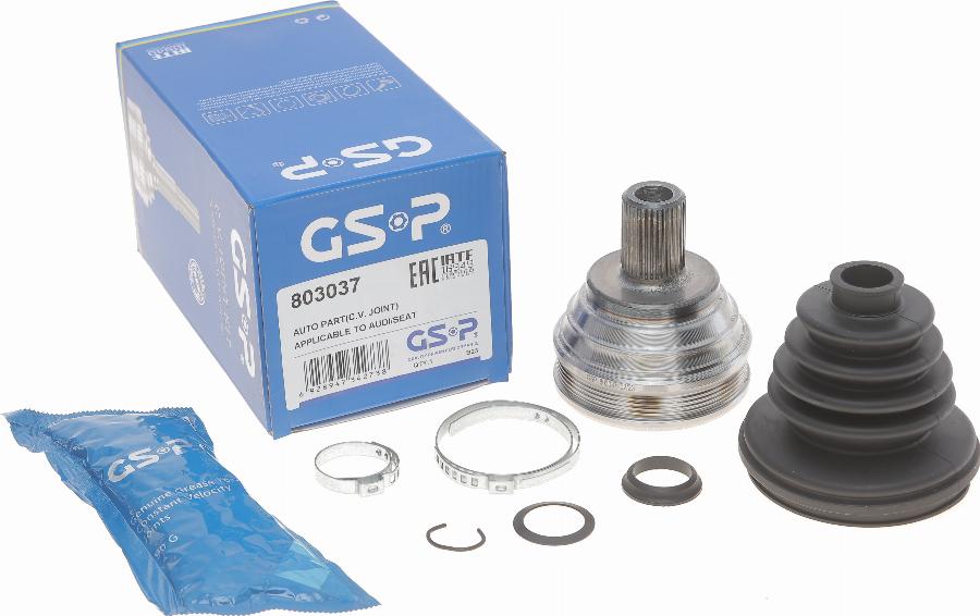 GSP 803037 - Kit giunti, Semiasse www.autoricambit.com