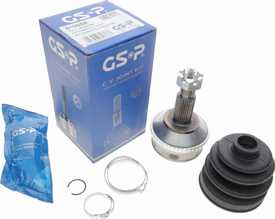 GSP 810059 - Kit giunti, Semiasse www.autoricambit.com