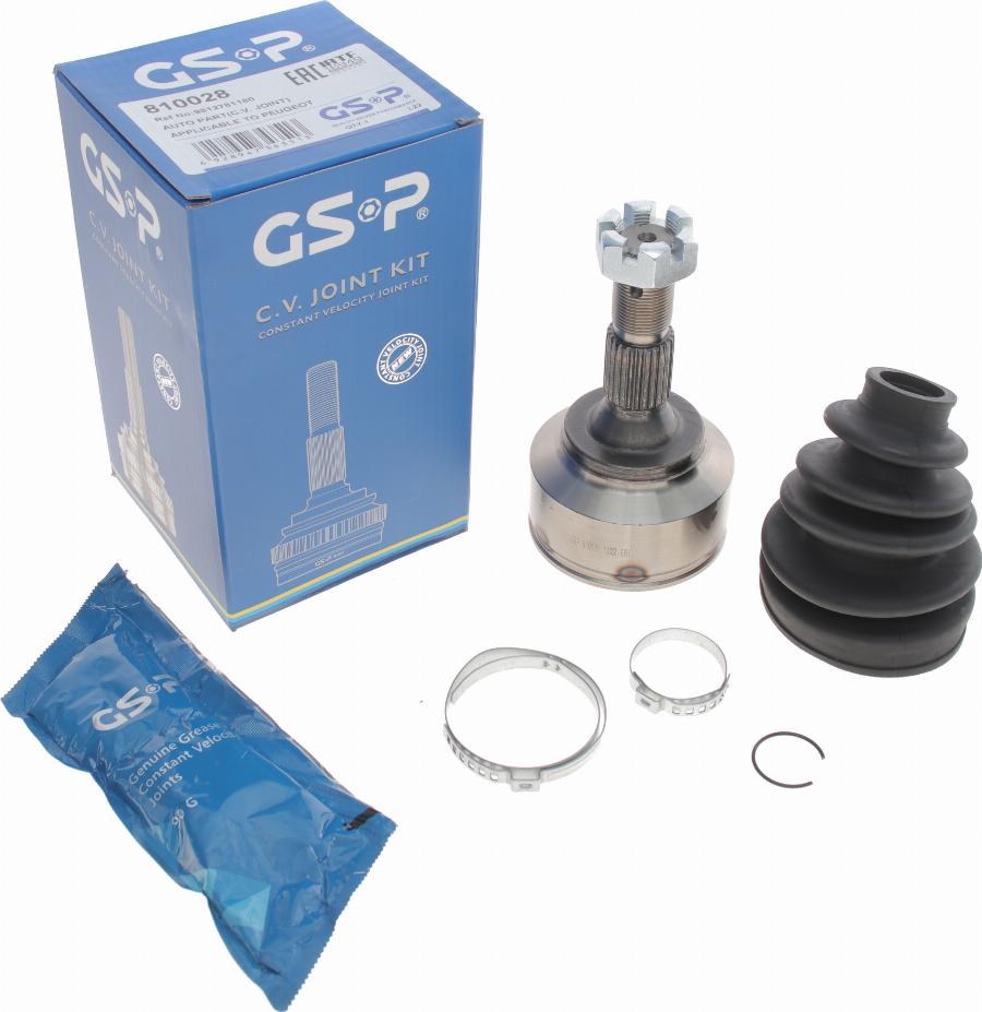 GSP 810028 - Kit giunti, Semiasse www.autoricambit.com