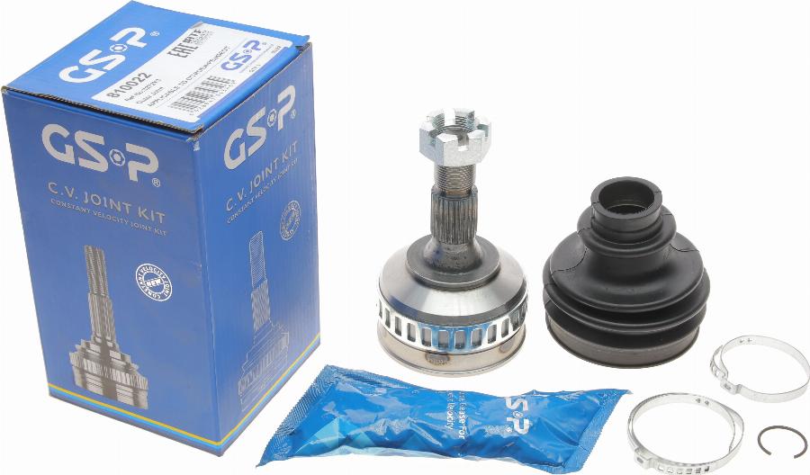 GSP 810022 - Kit giunti, Semiasse www.autoricambit.com