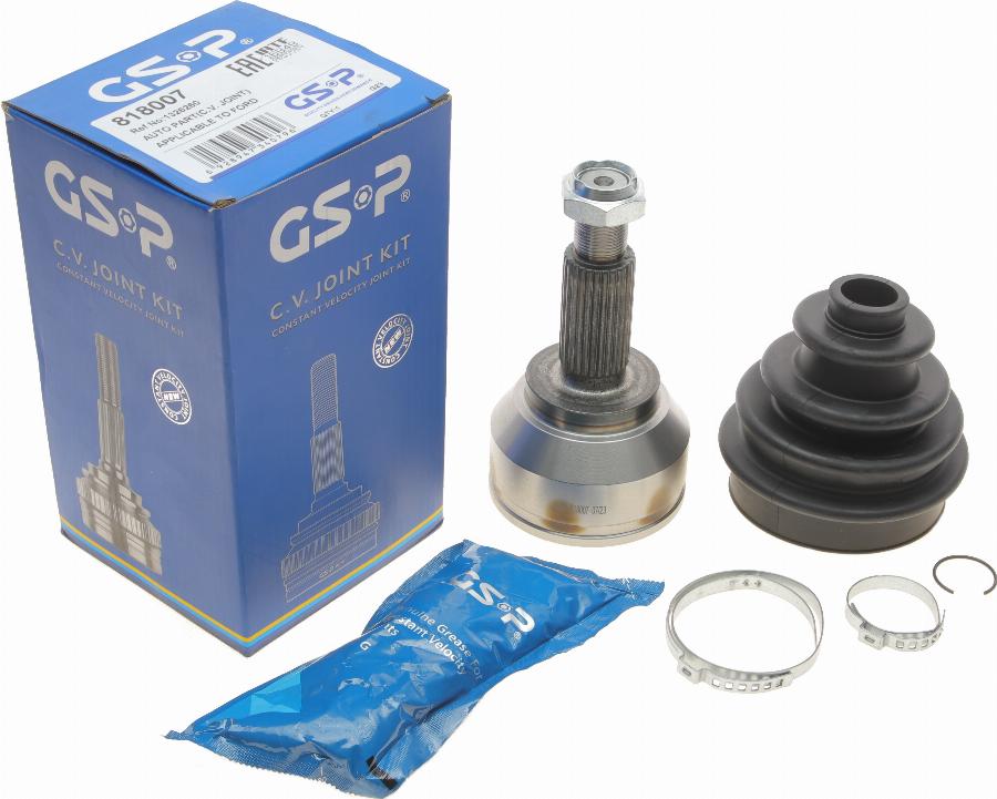 GSP 818007 - Kit giunti, Semiasse www.autoricambit.com