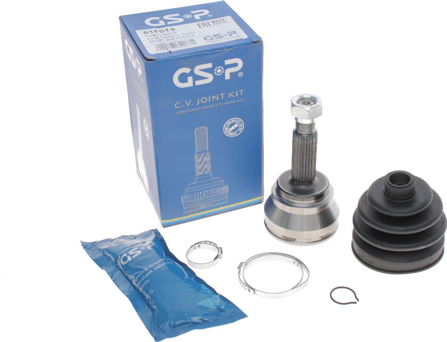 GSP 818019 - Kit giunti, Semiasse www.autoricambit.com