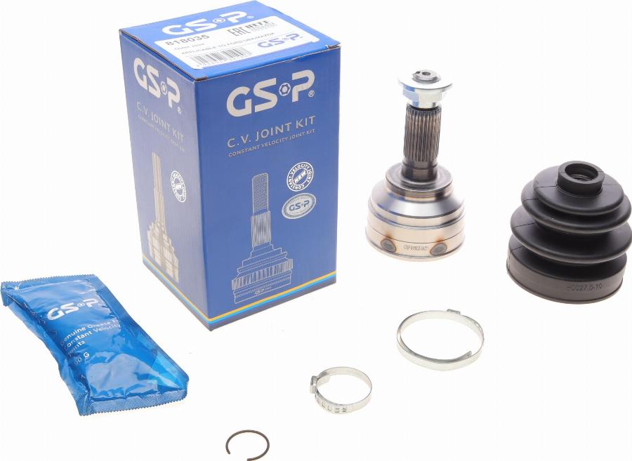 GSP 818035 - Kit giunti, Semiasse www.autoricambit.com