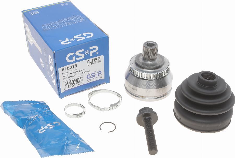 GSP 818025 - Kit giunti, Semiasse www.autoricambit.com