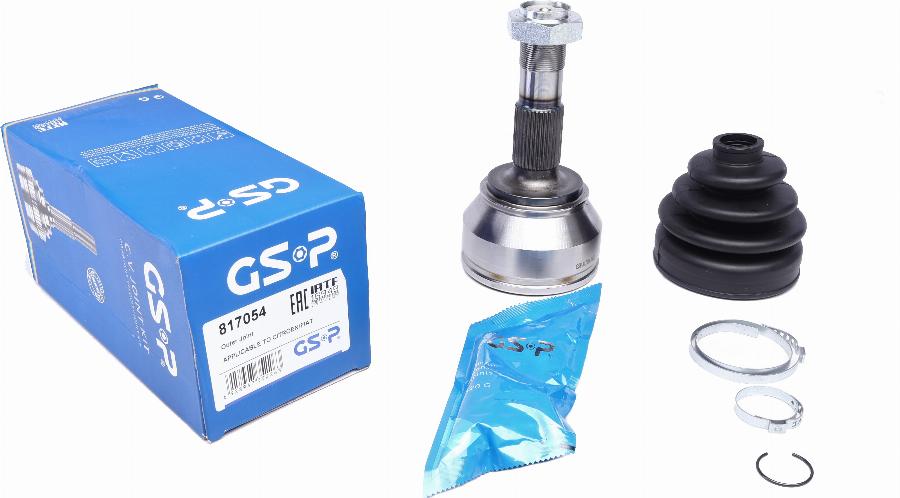 GSP 817054 - Kit giunti, Semiasse www.autoricambit.com