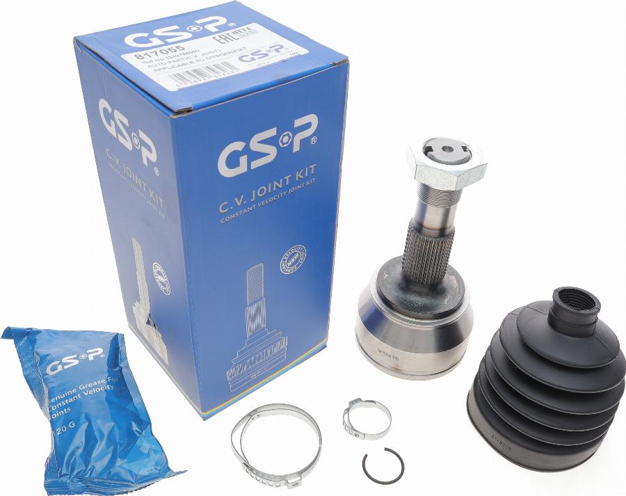 GSP 817055 - Kit giunti, Semiasse www.autoricambit.com