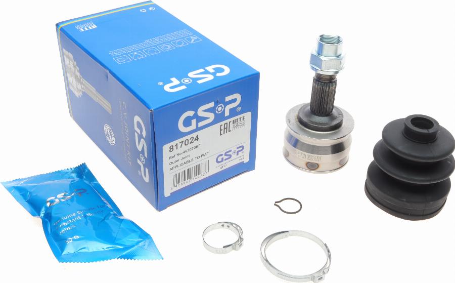 GSP 817024 - Kit giunti, Semiasse www.autoricambit.com