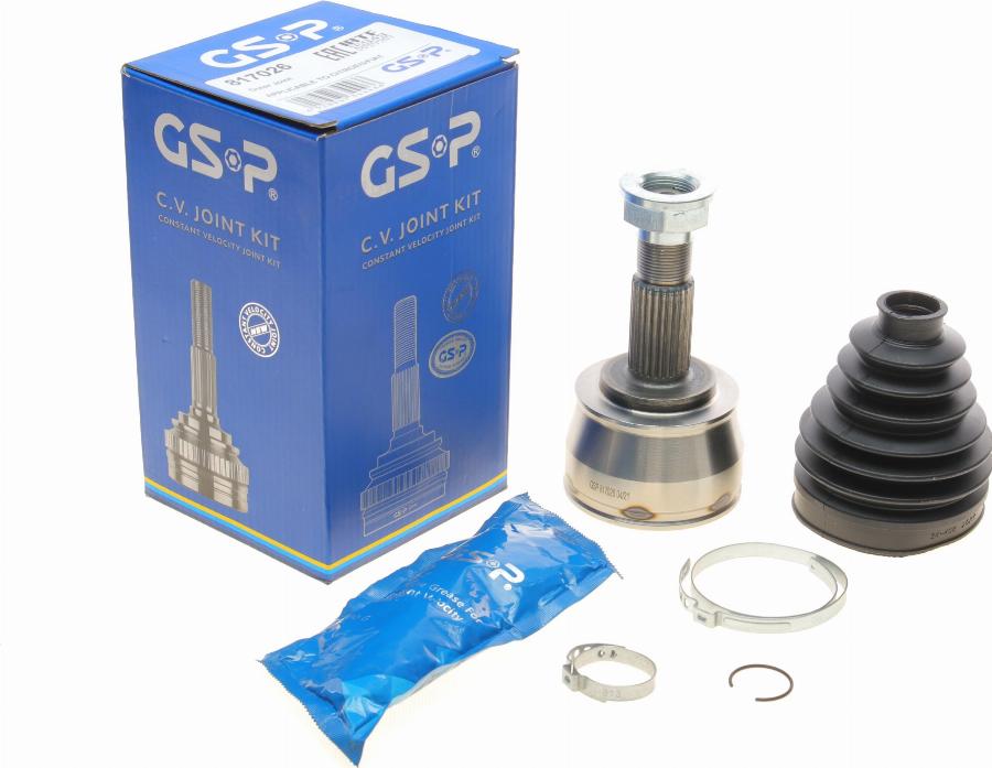 GSP 817026 - Kit giunti, Semiasse www.autoricambit.com