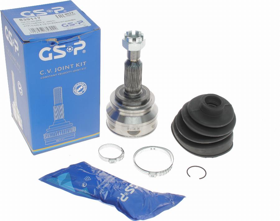 GSP 839117 - Kit giunti, Semiasse www.autoricambit.com