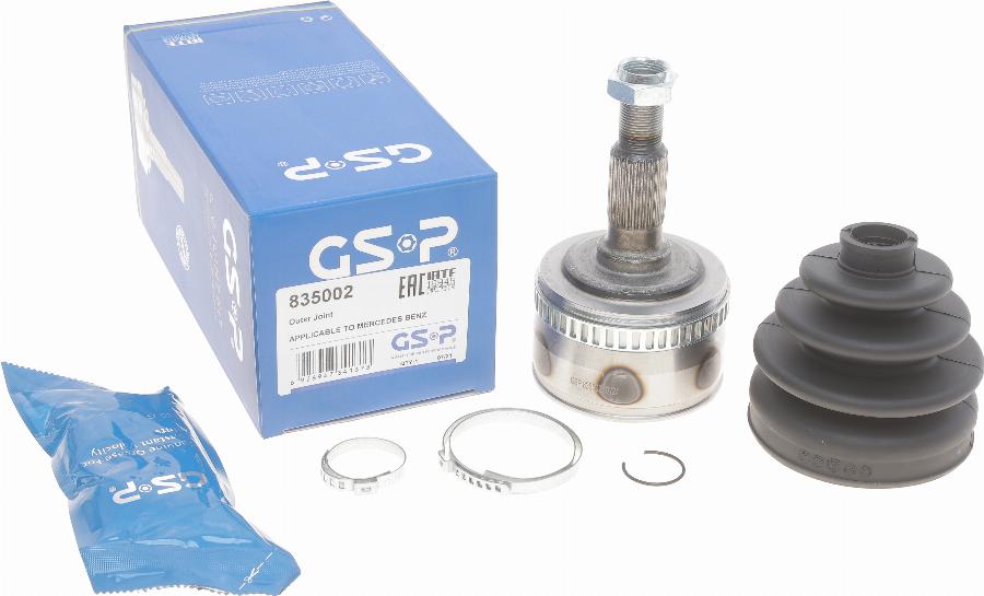 GSP 835002 - Kit giunti, Semiasse www.autoricambit.com