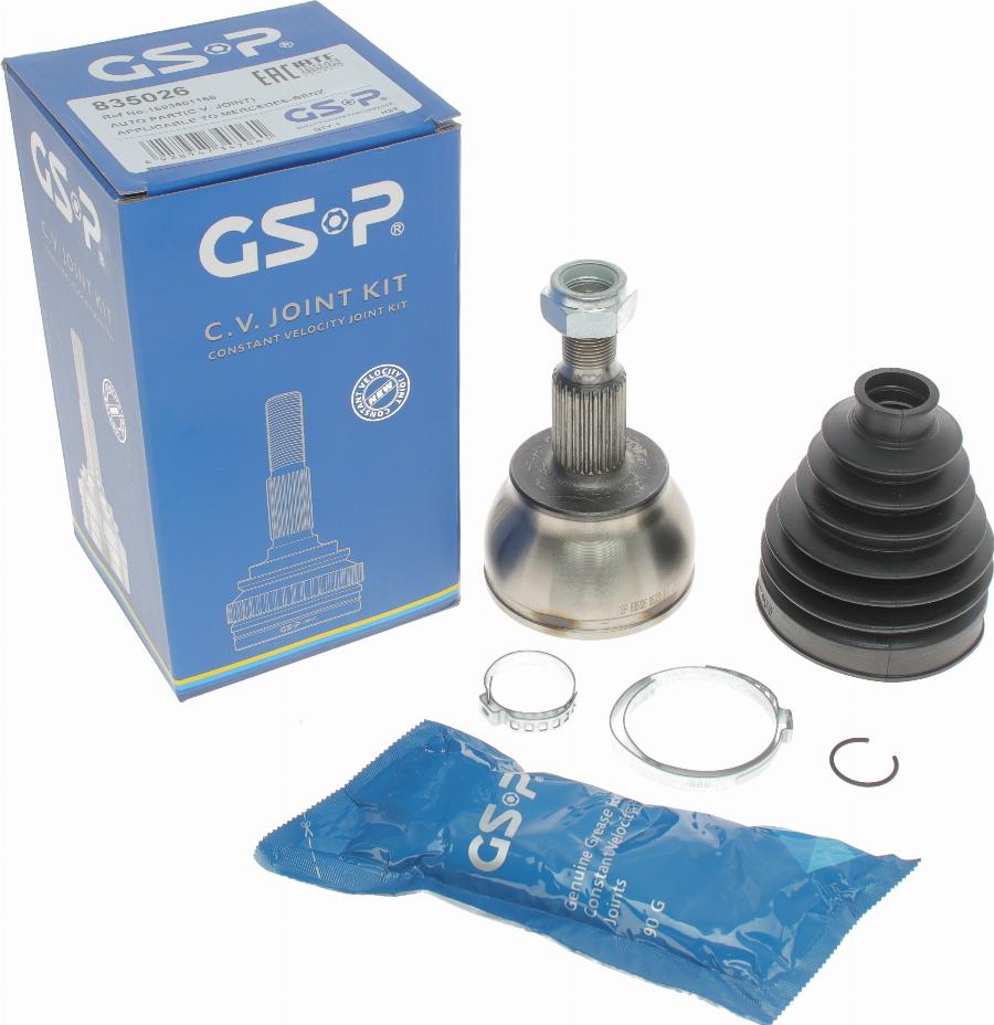 GSP 835026 - Kit giunti, Semiasse www.autoricambit.com