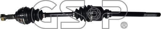 GSP 245070 - Albero motore/Semiasse www.autoricambit.com