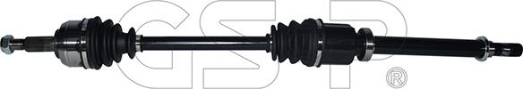 GSP 250510 - Albero motore/Semiasse www.autoricambit.com