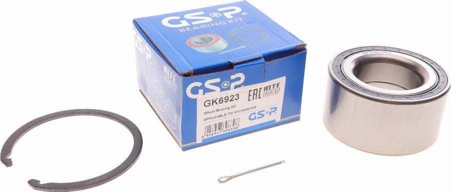 GSP GK6923 - Kit cuscinetto ruota www.autoricambit.com