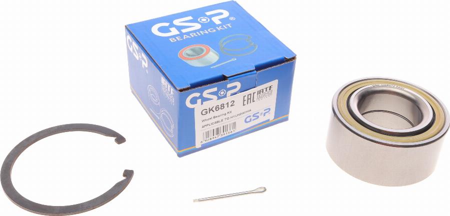 GSP GK6812 - Kit cuscinetto ruota www.autoricambit.com