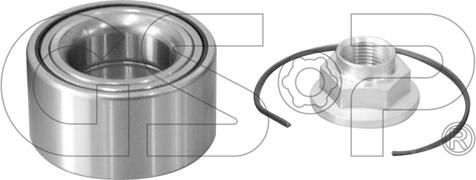 GSP GK00X11 - Kit cuscinetto ruota www.autoricambit.com