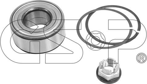 GSP GK3495 - Kit cuscinetto ruota www.autoricambit.com