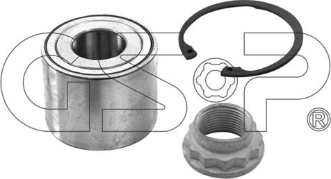 GSP GK3521 - Kit cuscinetto ruota www.autoricambit.com