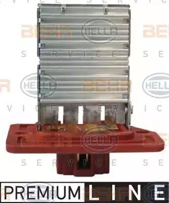 HELLA 9ML 351 321-361 - Resistenza, Ventilatore abitacolo www.autoricambit.com