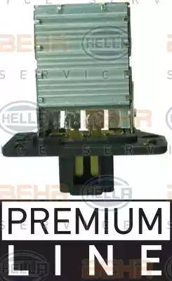 HELLA 9ML 351 321-371 - Resistenza, Ventilatore abitacolo www.autoricambit.com