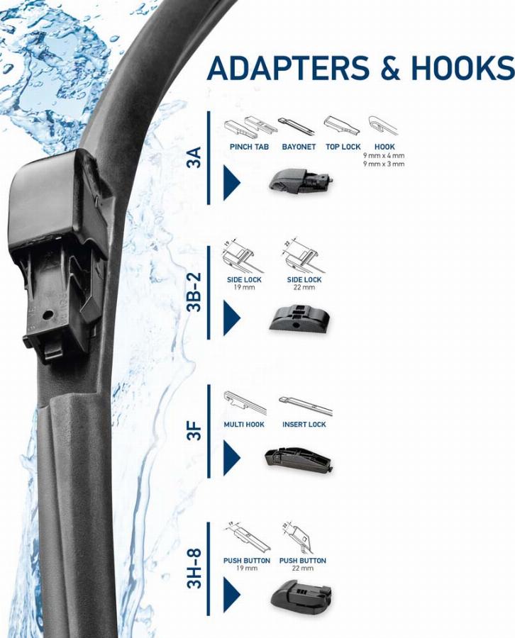 HELLA 9XW 358 053-211 - Spazzola tergi www.autoricambit.com