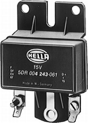 HELLA 5DR 004 243-051 - Regolatore di tensione del generatore www.autoricambit.com