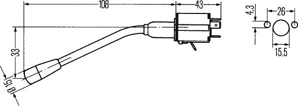 HELLA 6BA 001 539-007 - Leva devio guida www.autoricambit.com